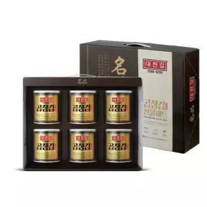 대천김 명품 곱창김 캔김 선물세트 30g 6캔