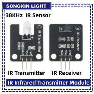 SONGXIN IR 적외선 송신기 모듈, 디지털 리시버 센서 Arduino 전자 빌딩 블록용, 38khz