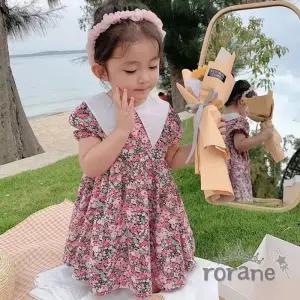 썸머 빅카라 여아원피스 아영 여름 유아 북유럽 아동
