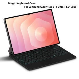 삼성 갤럭시 탭 S11 울트라 14.6인치 2025 SM-X930 SM-X936B용 매직 키보드 케이스 스마트 커버