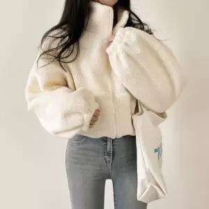 숏루즈핏양털집업 후리스 플리스 점퍼 뽀글이