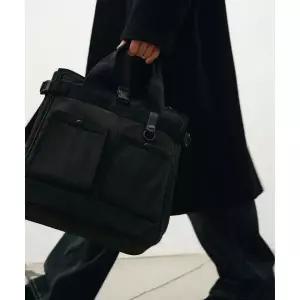 DRAW FIT 어베인 카운티 크로스 토트백 [BLACK]
