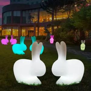 토끼조명 야외 조형물 LED 태양광 방수 조명 공원 램프 야외토끼조명