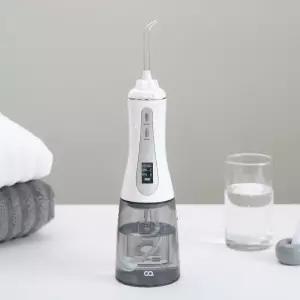 [거치대패키지] 오아 클린이워터D 구강세정기 물치실 스마트 무선 LCD 휴대용 구강 치아 세척기