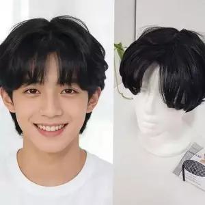 [하프클럽/]남성 통가발 사이즈조절가능 남성 패션 코스프레 짧은 가발 헤