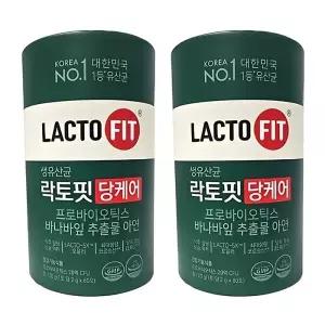 [종근당건강] 락토핏 당케어 60포 2통