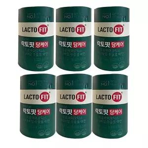 [종근당건강] 락토핏 당케어 60포 6통