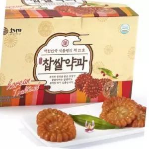 추석선물세트 명절 단체 찹쌀약과세트 3KG 약 80개입