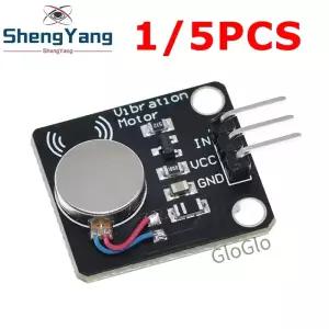TZT 1/5PCS 5V 진동 모터 모듈 Arduino 용 고/저 레벨 미니