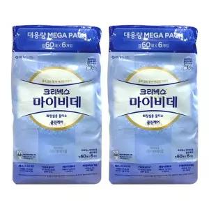 크리넥스 마이비데 캡형 60매 x 6 x 2팩