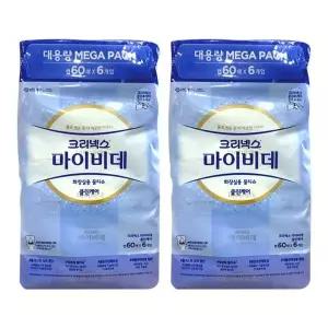 크리넥스 마이비데 캡형 60매 x 6 x 2팩