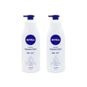 니베아 바디로션 대용량 익스프레스 400ml 2개 보습크림