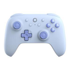 스위치/스위치 2용 8BitDo 얼티밋 2C 블루투스 컨트롤러, 6축 모션 컨트롤이 있는 무선 컨트롤러, 럼블 진동, 정제된 D패드 및 범퍼, 홀 효과 조이스틱(파란색)
