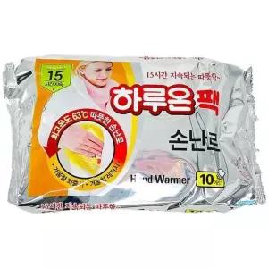 하루온팩 손난로 핫팩 장시간 지속 대용량 휴대용 따뜻한 팩 80g, 50개
