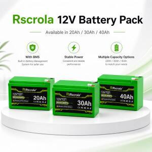 리튬 이온 12V 40Ah 18650 충전식 배터리 팩 분무기용   장난감 자동차 스케일 액세스 +충전기