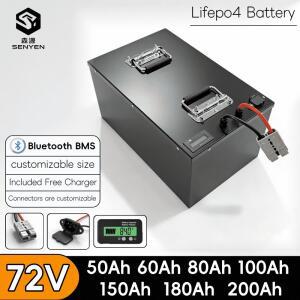 72V Lifepo4 50Ah 100Ah 리튬 배터리 (스쿠터 바이크 오토바이 삼륜차 전기 사륜차용)