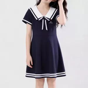 모즈라인원피스 초등 여아 여름원피스 단체 합창복 연주회 행사 마린 교회행사