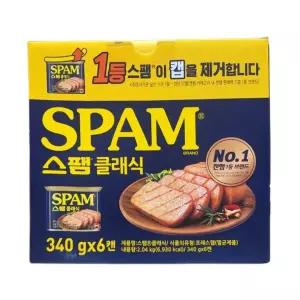 스팸 클래식 340g x 6개