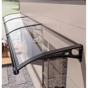 렉산 현관 캐노피 처마 어닝 야외 레인 빗물 테라스 60x280cm