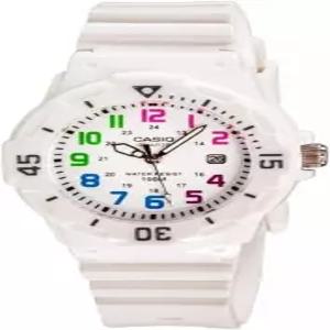 Casio LRW200H-7B 여성용 다이브 서프 시리즈 스포츠 화이트 다이얼 스트랩 데이트 워치