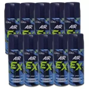 신신제약 에어파스 EX 200ml 쿨링 근육통 진통 스프레이 10개