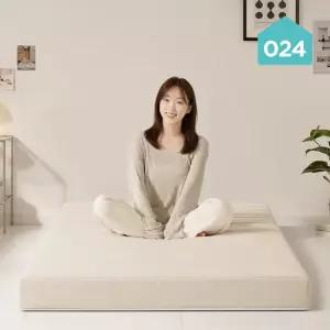 024홈 국민토퍼 3단 접이식 매트리스 적당히 단단한 16cm 멀티싱글