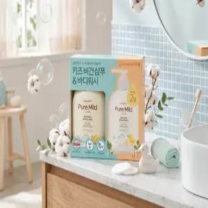 오가니스트 키즈 샴푸 앤 바디워시 715ml x 2개 코스트코