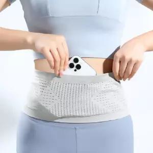 고탄력 러닝벨트 런닝 허리밴드 플립벨트 마라톤 휴대폰 카드 아이스팩 핫팩 보관