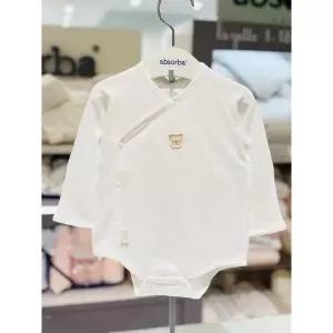[압소바](마산점)[압소바 25년 F/W 임신출산선물] 베핑 코튼모달 배냇슈트 A2D10110Q (25년 겨울 신상)