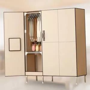 diy 옷장 이동식 행거 자취방 조립식 옷장 원룸 수납 드레스 보관함 여닫이 시스템 정리함 수납장 서재