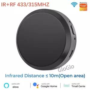 스마트 RF 433 IR 리모컨 투야 WiFi 홈 적외선 컨트롤러 에어컨 모든 TV 지원 Alexa Home 호환