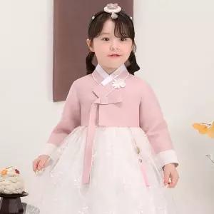 [예가한복] WN7057 봄꽃나래 여아한복/아동한복