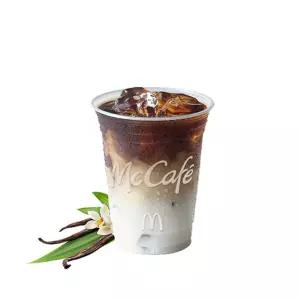 [맥도날드] 아이스 바닐라 라떼 Medium