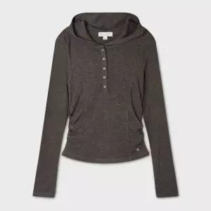 [롯데백화점]후아유 [여성] Hooded Shirring T-shirt WHLAG3823F