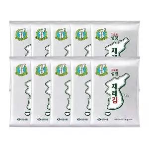 [셀러허브][지도표성경김 본사] 재래 전장김 30g x 10봉 (S52582059)