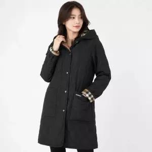 버버리 여성 파크게이트 퀄팅 롱 후드 자켓 80842091 W PARKGATE A1189