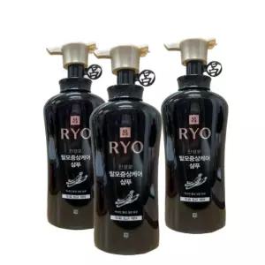 려 진결모 탈모증상케어 샴푸 두피모근케어 490ml 3개