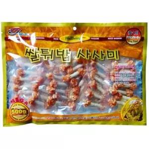 [하프클럽/셀럽하우스]써니 덤벨사사미 500g 강아지 간식 반려견 육포 건조간식 훈련용