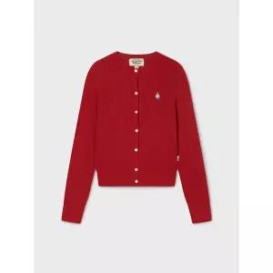 [후아유][AK분당점] [후아유] Steve High Gauge Cotton Cable Cardigan WHCKG2325F
