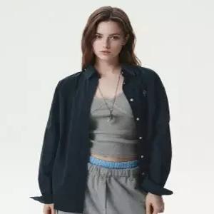 후아유 WHOAU Steve Loose Fit Shirts WHYAG211F
