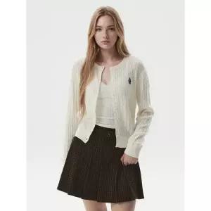 [후아유](센텀시티점)Steve High Gauge Wool Cable Cardigan / WHCKG4912F