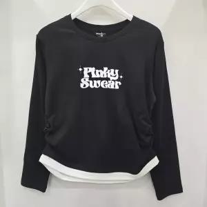 [에꼴리에]옆선 셔링 레이어드티(26A5451)_US