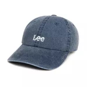 리 LEE 스몰 치 로고 피그먼트 볼캡 블루