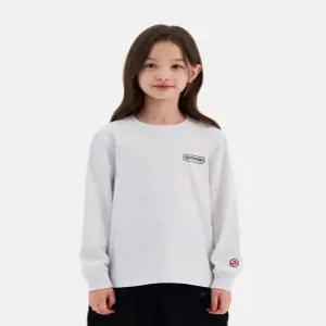 [아웃도어 프로덕츠 키즈]어드벤쳐 백그래픽 티셔츠 (멜란지 화이트) OD263ILS06_MWH