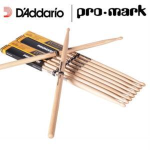 Promark by Daddario TX5AW 5A 우드 팁 히코리 드럼스틱 5B 2B 7A 1 쌍