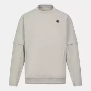테일러메이드 26SS 남성 소매 탈부착 라운드 아노락 점퍼 BEIGE EVR TMJU61203-509