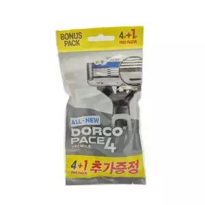 도루코 QQC736D8 올뉴 페이스4 면도기 5p 남성면도기 4중날 면도도구