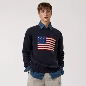 [후아유](천안아산점)American Flag Intarsia Pullover WHKAG1292U