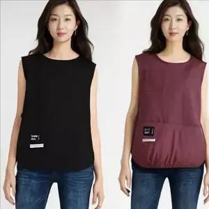 [하프클럽/셀럽하우스]조끼형 조끼 앞치마 발수 방수 앞치마 남녀공용 작업용 카페 주방