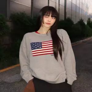 후아유 USA American Flag 풀오버 U WHKAG4924U 4970392
